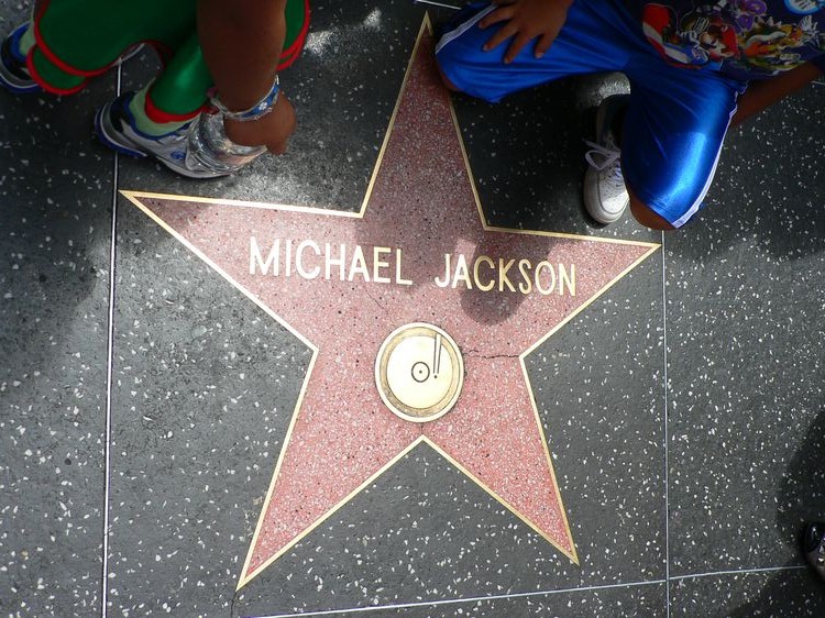 toile Hollywood Boulevard - Michael Jackson